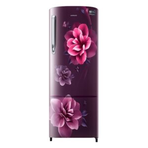 Samsung 246 Litres Single Door Refrigerator, 3 Star Inverter Direct-Cool (RR26C3753CR/HL)(2023 Model)