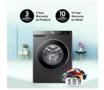 Samsung 9 kg Fully Automatic Front Load Washing-Machine (WW90T604DLN1/TL) - Image 10