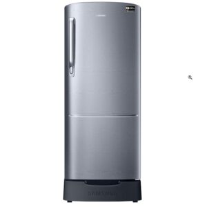 Samsung 184 Litres Single Door Refrigerator, 3 Star Rated Digital Inverter Direct-Cool (Elegant Inox)(RR20C2823S8/NL)