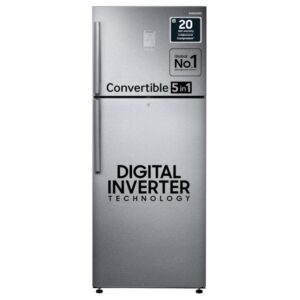 SAMSUNG 478 Litres Double Door Refrigerator Frost Free  3 Star Rated Convertible EZ Clean Steel (Silver)(RT49R633ESL/TL)