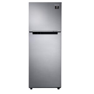 Samsung  253 Litres Double Door Refrigerator, 2 Star Rated with Inverter Frost Free Standard, (Elegant Inox Silver)(2022 Model)(RT28A3052S8/NL)