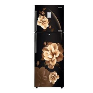 SAMSUNG 253 Litres Double Door Refrigerator, 2 Star Rated Frost Free (Camellia Blue) (RT28T3932CU/HL)