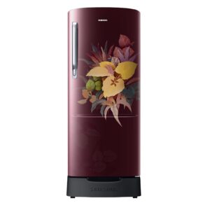 SAMSUNG 183 Litres Single Door Refrigerator, 3 Star Rated Direct Cool (Urban Tropical Blue)(RR20C2723VF/NL)