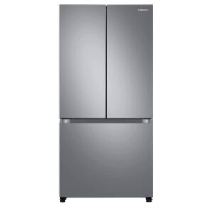 Samsung 580 Litres Inverter Triple French Door Refrigerator, Frost Free, Real Stainless, Convertible (RF57A5032SL/TL)
