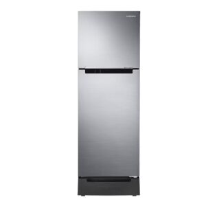 Samsung 253 Lites Double Door Refrigerator, 3 Star Rated Inverter Frost-Free (Silver)(2022 Model)(RT28T3123SL/HL)