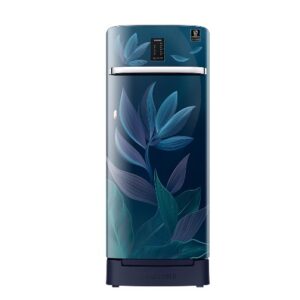 SAMSUNG 215 Litres Single Door Refrigerator, Direct Cool 5 Star Rated (Paradise Bloom Blue)(RR23C2F359U/HL)