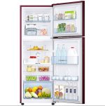 SAMSUNG 253 Double Door Litres Refrigerator, 2 Star Rated with Frost Free (Mystic Overlay Red)(RT28T30226R/NL) - Image 5