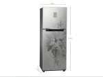Samsung  253 Litres Double Door Refrigerator, 2 Star Rated With Frost-Free, (Bouquet Silver)(2022 Model)(RT28B3722QB/HL) - Image 2