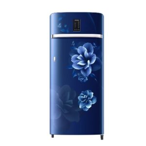 SAMSUNG 215 Litres Single Door Refrigerator, 3 Star Rated Direct Cool (Camellia Blue)( RR23C2E23CU-HL)