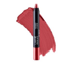 LAKMÉ ABSOLUTE PLUSH MATTE LIP CRAYON (Peach Fizz)