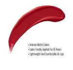 LAKMÉ FOREVER MATTE LIQUID LIP COLOR (Red Revival) - Image 4