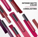 LAKMÉ FOREVER MATTE LIQUID LIP COLOR (Pink Floss) - Image 4
