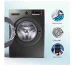 Samsung 8 kg Fully Automatic Front Load Washing-machine (WW80T554DAB1/TL) - Image 3