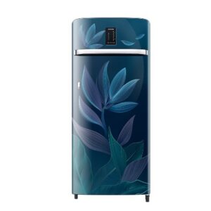 SAMSUNG 215 Litres Single Door Refrigerator, 5 Star Rated Direct Cool (Paradise Bloom Blue), (RR23C2E359U/HL)