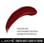 LAKMÉ FOREVER MATTE LIQUID LIP COLOR (Rose Wood) - Image 4