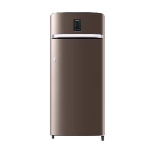 SAMSUNG 215 Litres Single Door Refrigerator, Direct Cool, 4 Star Rated (Luxe Brown)(RR23C2E24DX/HL)