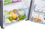 SAMSUNG 234 Liters Double Door Refrigerator, 2 Star Rated Frost Free (Elegant Inox) (RT28A3722S8/HL) - Image 5