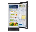 Samsung 215 Litres  Single Doo Refrigerator, 3 Star Rated Inverter Direct-Coolr with Digi-Touch (Luxe Black)(2023 Model)(RR23C2F23BX/HL) - Image 4