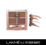 Lakme 9 to 5 Eye Color Quartet Eye Shadow (Mystic Nudes, 7g) - Image 4