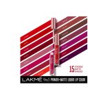 LAKMÉ 9TO5 PRIMER + MATTE LIQUID LIP COLOR (MP3 Dusty Rose) - Image 4
