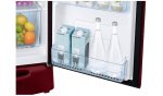 Samsung 184 Litres Single Door Refrigerator, 2 Star Rated with Digital Inverter Direct-Cool (Mystic Overlay Red)(RR20C2Z226R/NL) - Image 5