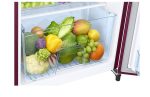 SAMSUNG 184 Litres Single Door Refrigerator, 2 Star Rated Direct Cool Blooming (Saffron Red)(RR20C2712R8-NL) - Image 6