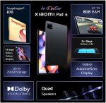 Xiaomi Pad 6 (8GB, 256GB Storage)(BLACK) - Image 5