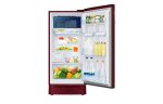 Samsung 184 Litres Single Door Refrigerator, 3 Star Rated with Digi-Touch Cool Digital Inverter Direct-Cool (Curd Maestro)(Midnight Blossom Red)(RR21C2K23RZ/HL) - Image 7