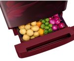 Samsung 209 Litres Single Door Refrigerator, 3 Star Inverter Direct-Cool with Digi-Touch Curd Maestro (RR23C2K33RZ/HL)(Midnight Blossom Red) - Image 7