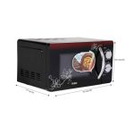 Haier 20 Litres Solo Microwave Oven , Black (HIL2001MFPH) - Image 6