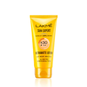 LAKME SUN EXPERT SPF 30 ULTRA MATTE LOTION, 100ml (22581)