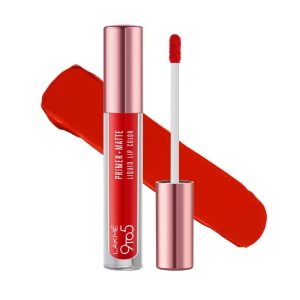 LAKMÉ 9TO5 PRIMER + MATTE LIQUID LIP COLOR (MR1 Fiery Scarlet)