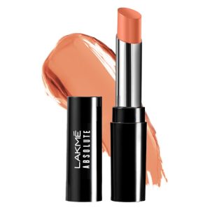 LAKMÉ ABSOLUTE SKIN DEW SATIN LIPSTICK (104 Nude Flair)
