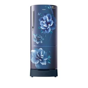 SAMSUNG 184 Litres Single Door Refrigerator Direct Cool, 3 Star Rated (Camellia Blue)(RR20C2823CU/NL)