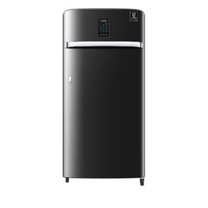 SAMSUNG 184 Litres Single Door Refrigerator, 3 Star Rated with Direct Cool (Black)(RR21C2J23BX/HL)