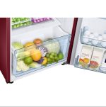 SAMSUNG 253 Double Door Litres Refrigerator, 2 Star Rated with Frost Free (Mystic Overlay Red)(RT28T30226R/NL) - Image 2