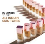 LAKMÉ 9 TO 5 PRIMER + MATTE PERFECT COVER FOUNDATION (C100 Cool Ivory, 25ml) - Image 7