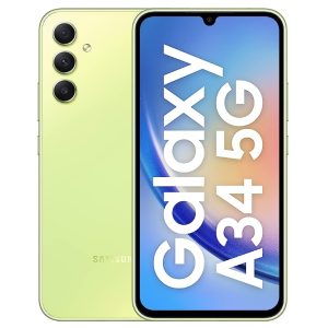 Samsung Galaxy A34 5G,Green (8GB, 128GB Storage) | 48 MP No Shake Cam (OIS) | IP67 | Gorilla Glass 5 | Voice Focus