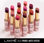 LAKMÉ 9 TO 5 PRIMER + MATTE LIP COLOR (MR4 Roseatte Red) - Image 6