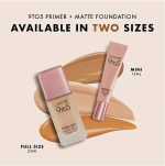LAKMÉ 9 TO 5 PRIMER + MATTE PERFECT COVER FOUNDATION MINI (Cool Ivory, 15ml) - Image 8