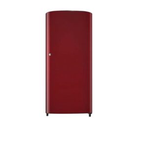 Samsung 184 Litre Single Door Refrigerator, 1 Star Rated  Direct-Cool Digital Inverter(Scarlet Red)(RR19C20CZRH/NL)