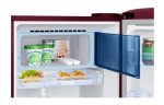 Samsung 184 Litres Single Door Refrigerator, 3 Star Rated with Digi-Touch Cool Digital Inverter Direct-Cool (Curd Maestro)(Midnight Blossom Red)(RR21C2K23RZ/HL) - Image 9