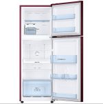 SAMSUNG 253 Litres Double Door Refrigerator, 2 Star Rated Frost Free, (Mystic Overlay Red)(RT28T30226R/NL) - Image 5