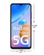 REDMI 11 Prime 5G (Thunder Black, 64 GB)  (4 GB RAM) - Image 3