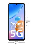 REDMI 11 Prime 5G (Chrome Silver, 128 GB)  (6 GB RAM) - Image 3
