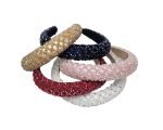 Wide Side Rhinestone Head Hoop Hair Band (5 Types) - Image 2