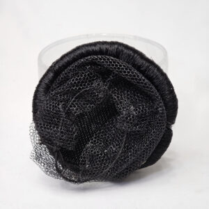 Hair Net with Fake Hair Bun