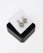 Gold and Silver Earrings - Image 2