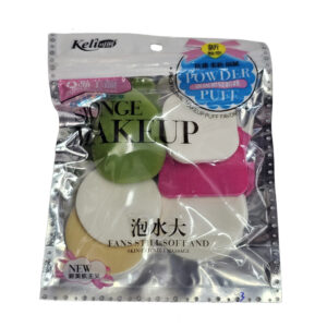 Beauty Blender Sponge Set For All Skin Types - Soft, Latex-Free, Reusable & Washable (Multi-color)