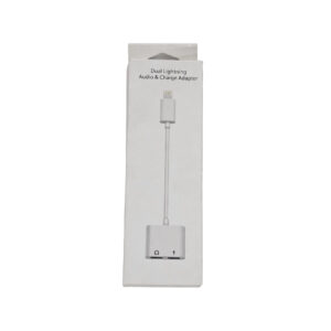 Apple Dual Lightning Audio & Charge Adapter Splitter